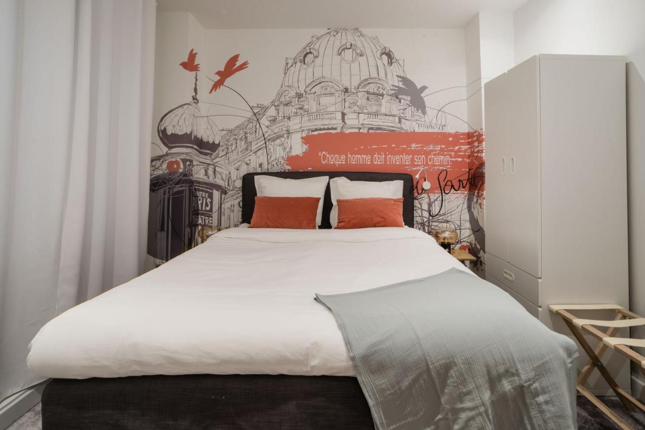 Suite Sartre : Au Coeur De La Rive Gauche, Neuf, Design, 2/4 Personnes Parijs Buitenkant foto