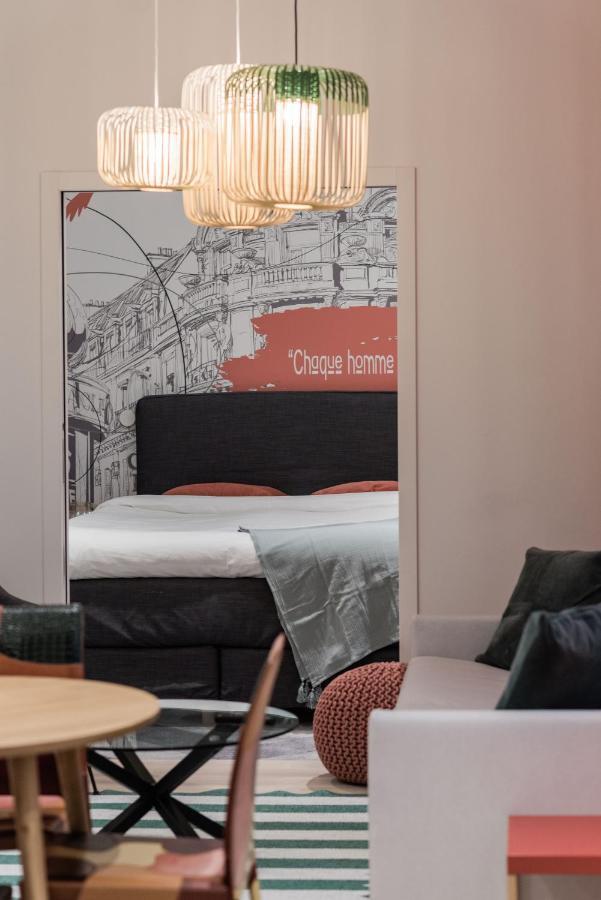 Suite Sartre : Au Coeur De La Rive Gauche, Neuf, Design, 2/4 Personnes Parijs Buitenkant foto
